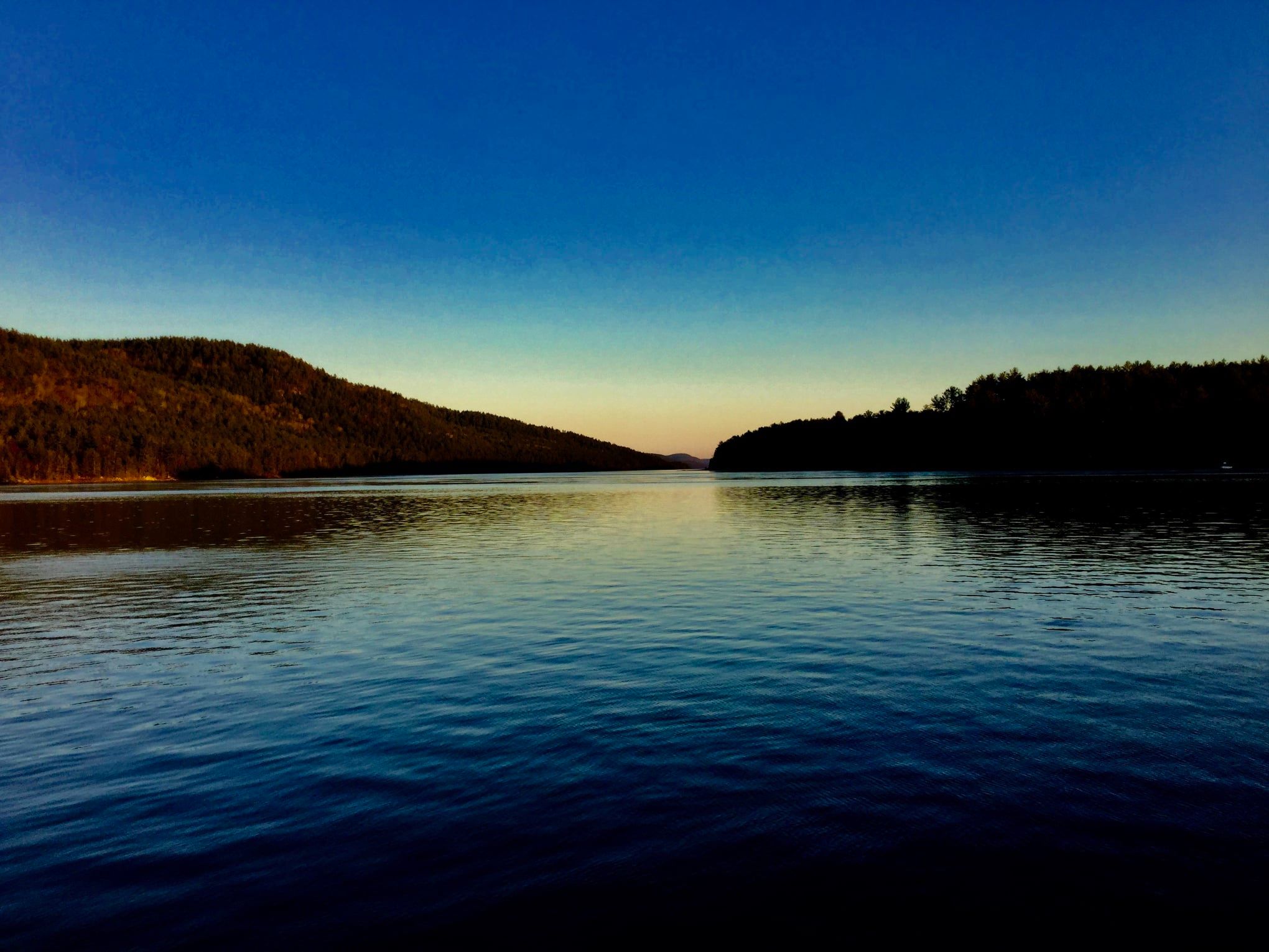 Sunrise on the river